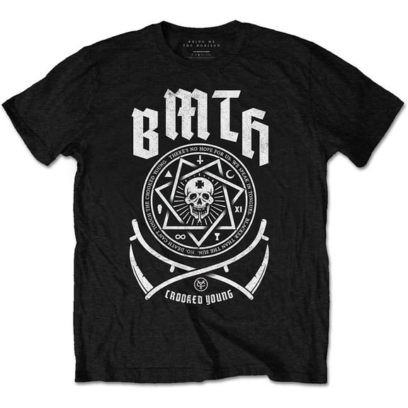 Bring Me The Horizon Unisex T-Shirt: Crooked (Large)