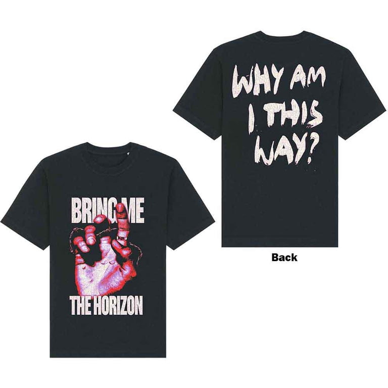 Bring Me The Horizon Unisex T-Shirt: Lost (Back Print) (Large