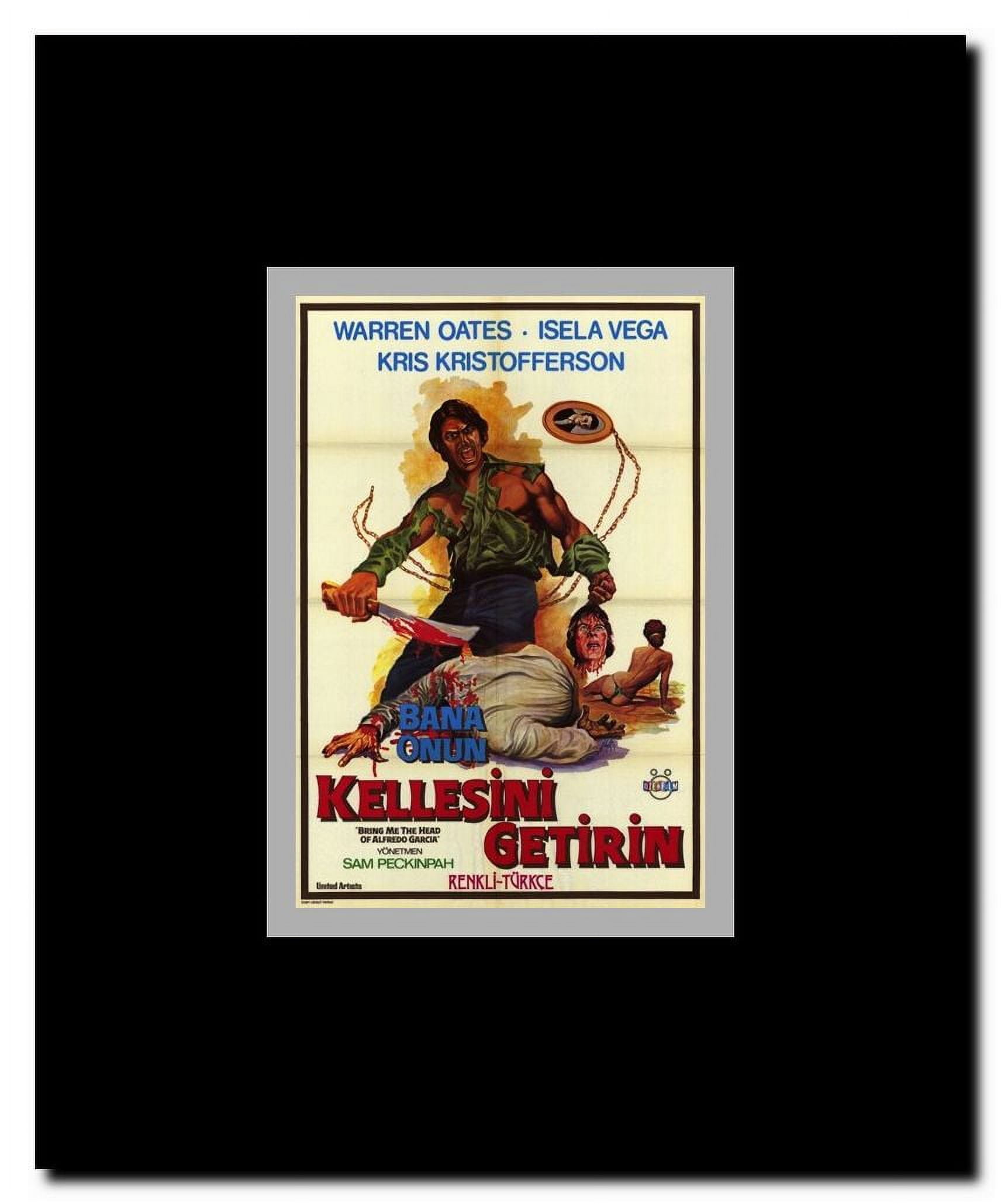 Bring Me the Head of Alfredo Garcia Framed Movie Poster