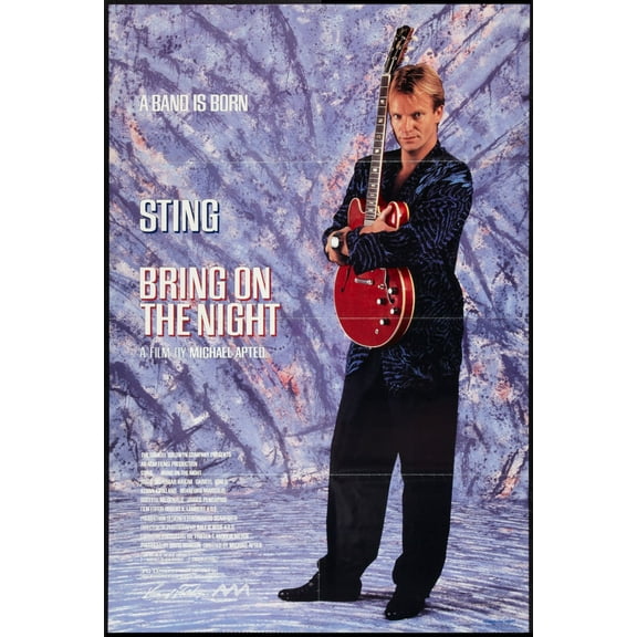 Bring On The Night Poster Sting 24Inx36In Art Poster 24x36 Multi-Color Square Adults Best Posters