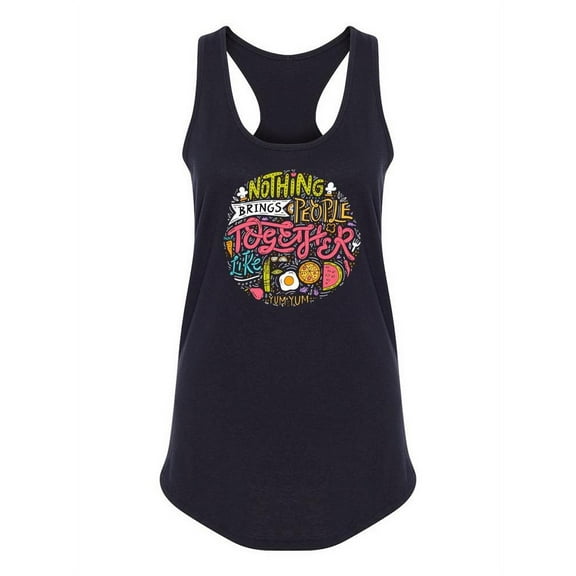Bring People Together Quote Tank Women -Image by Shutterstock, Female Large