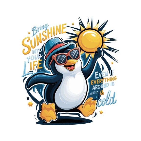 Bring Sunshine Into Your Life Bright Happy Joyful Cheerful Happiness Quote Wall Art Sticker Designs Vinyl Stickers For Home House Walls Rooms Windows Bedroom Decoration Size (12x12 inch)