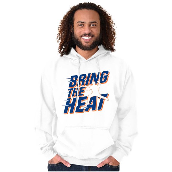 Bring The Heat Baseball Pitcher Hoodie Hooded Sweatshirt Men Brisco Brands M