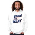 thumbnail image 1 of Bring The Heat Baseball Pitcher Hoodie Hooded Sweatshirt Men Brisco Brands X, 1 of 6