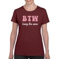 thumbnail image 1 of Bring The Wine T-Shirt Women -Smartprints Designs, Female Small, 1 of 4