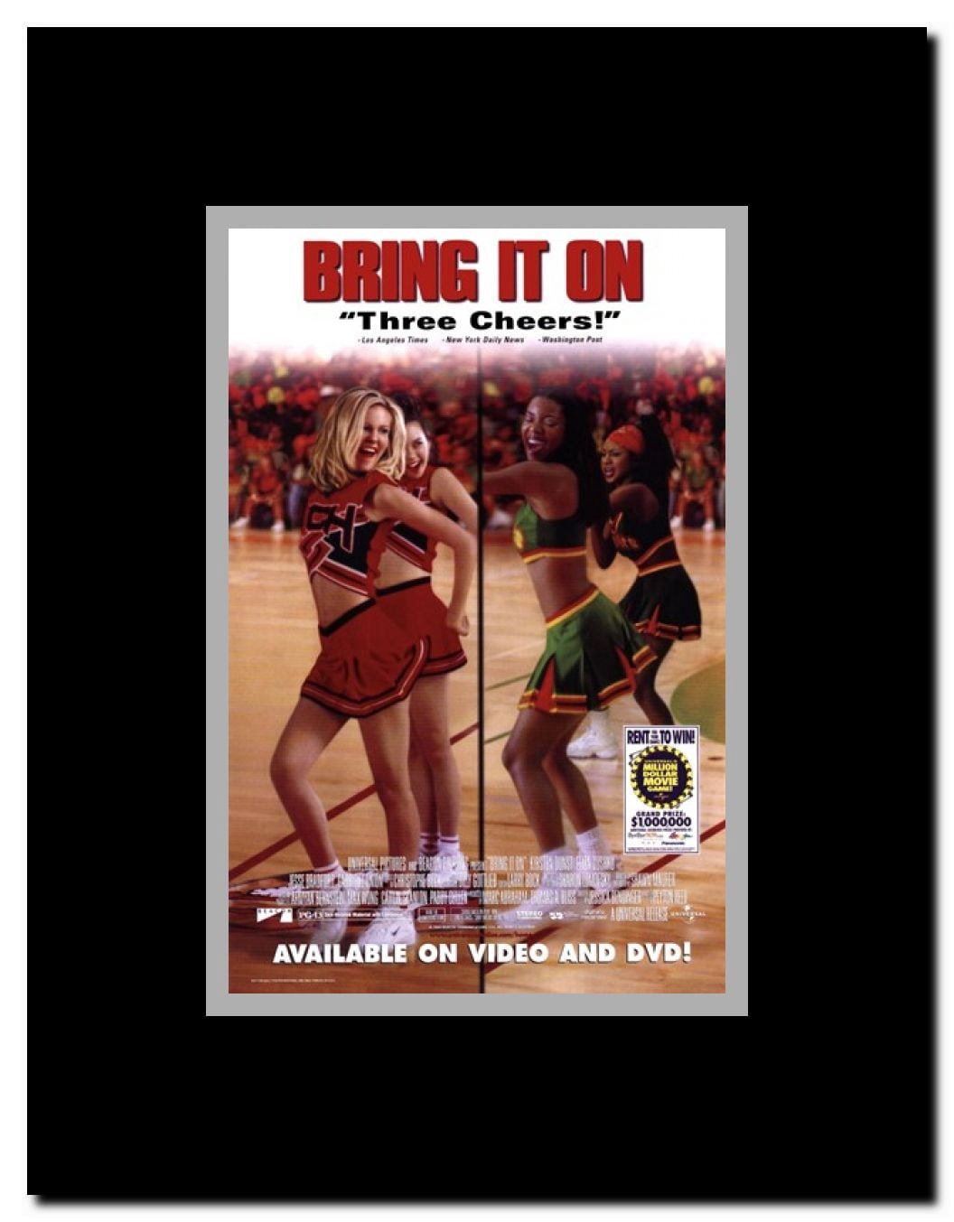 Bring it on Framed Movie Poster