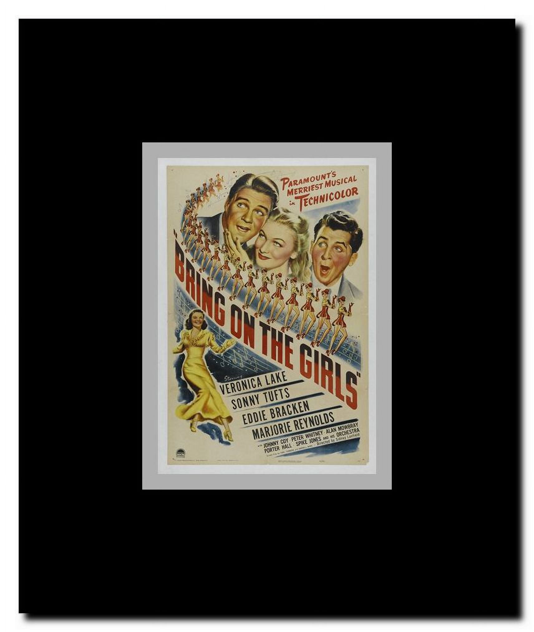 Bring on the Girls Framed Movie Poster