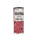 thumbnail image 1 of Bring vibrancy to handmade cards and invitations with this red chunky glitter. Sprinkle it on die-cuts to create interesting scrapbook embellishments., 1 of 1