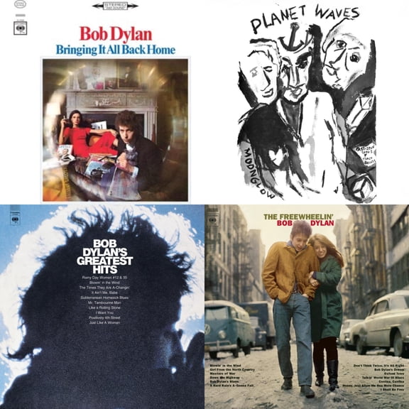 Planet Waves (150G LP Vinyl/Dl) & Bringing It All Back Home & Freewheelin Bob Dylan (140G/Dl Code) & Greatest Hits (150G/Dl Card)