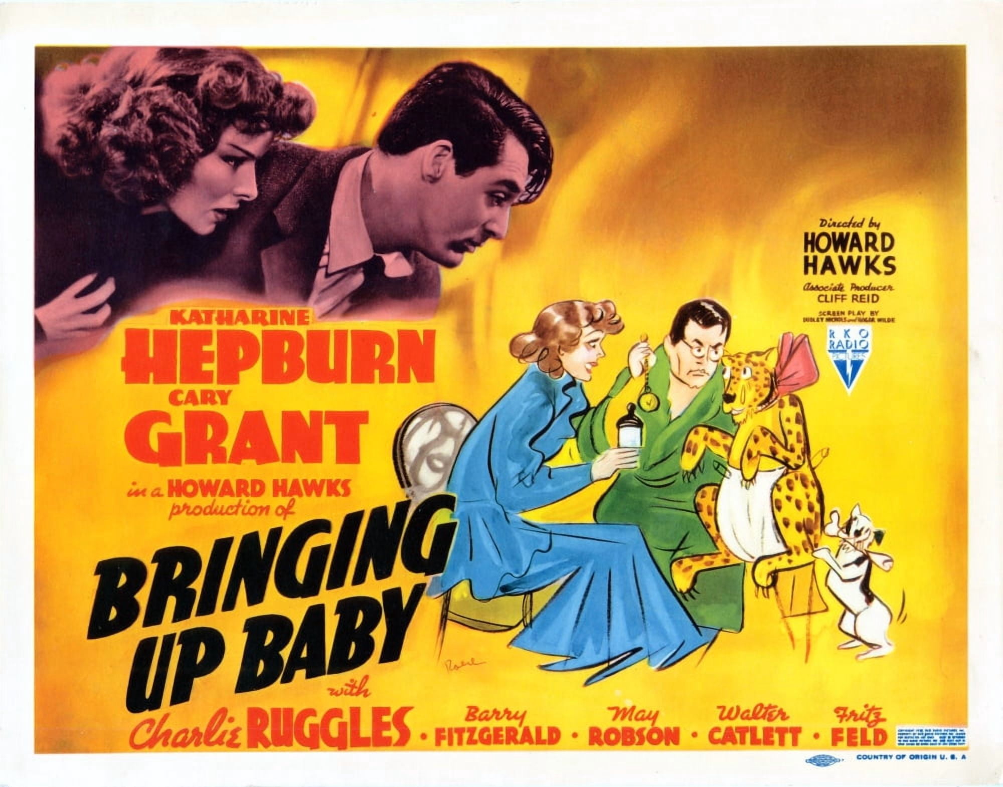 Bringing Up Baby Canvas Art - (28 x 22)