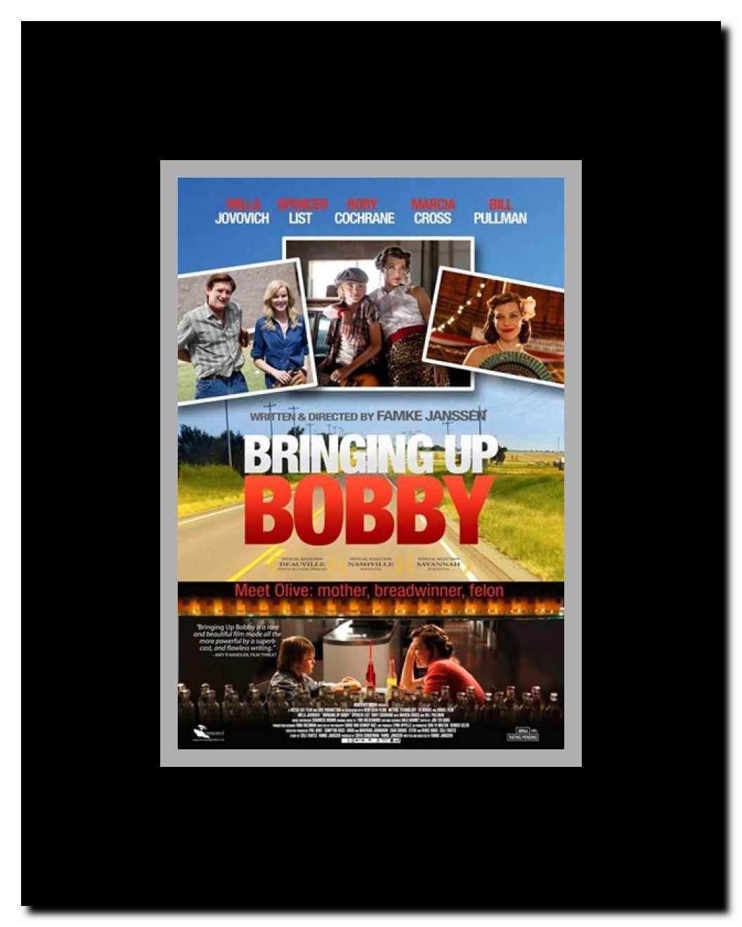 Bringing Up Bobby Framed Movie Poster