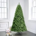 thumbnail image 1 of Bringstar 6FT Artificial Christmas Tree Unlit Xmas Tree, Premium PVC Branch Tips, Green, Metal Stand, 1 of 10