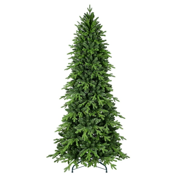 Bringstar 7Ft Christmas Tree, Green spruce Prem Artificial Tree, 2515 Realistic PE&PVC Mixed Tips