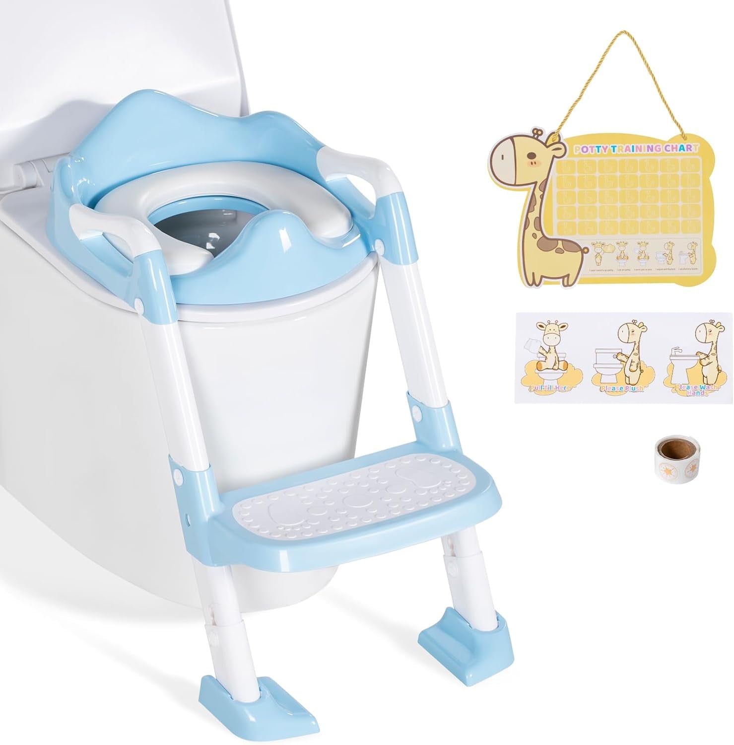 Toddler Toilet Topper Chicco 3-in-1 Potty Training System - Convertible ...