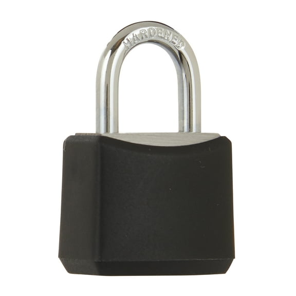 Brink's, Standard Security, 20mm Covered Aluminum Padlock, 4-Pack