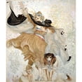 thumbnail image 1 of Brinkley Girl 1918. N'Golden Eyes With Uncle Sam.' Watercolor By Nell Brinkley 1918. Poster Print by, 1 of 3