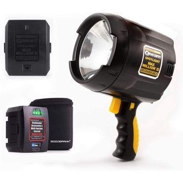 Clulite Long Ranger Elite PLR-800 – Rechargeable 800m Beam Spotlight – With Mains Charger – Made In UK