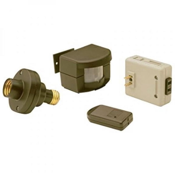 Brinkmann Wireless Motion Sensor Home Security System w/ Remote Control, Model 829-5760-0