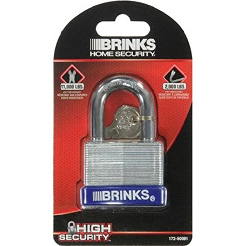 Padlock,2" Lam Stl Boron Shkle