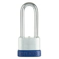 thumbnail interactive-video image 1 of Brinks 44mm Laminated Steel Padlock with 2.5in Shackle, 1 of 9