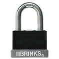 Brinks 50mm Laminated Steel Padlock, Zx15 RustResistant Coating