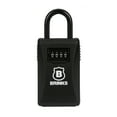 thumbnail interactive-video image 1 of Brinks Aluminum 79mm Resettable Combination Lock Box with 1 13/16in Covered Shackle, 1 of 15