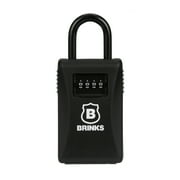 Brinks Aluminum 79mm Resettable Combination Lock Box with 1 13/16in Covered Shackle