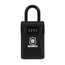 Brinks Aluminum 79mm Resettable Combination Lock Box with 1 13/16in Covered Shackle