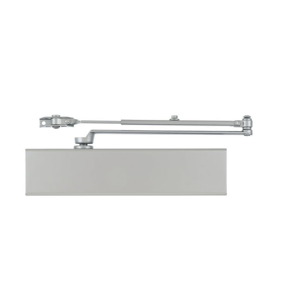 Brinks Commercial Grade 1 Heavy Duty Metal Hydraulic Door Closer - Model EJD5035124 - Silver - 1 Count