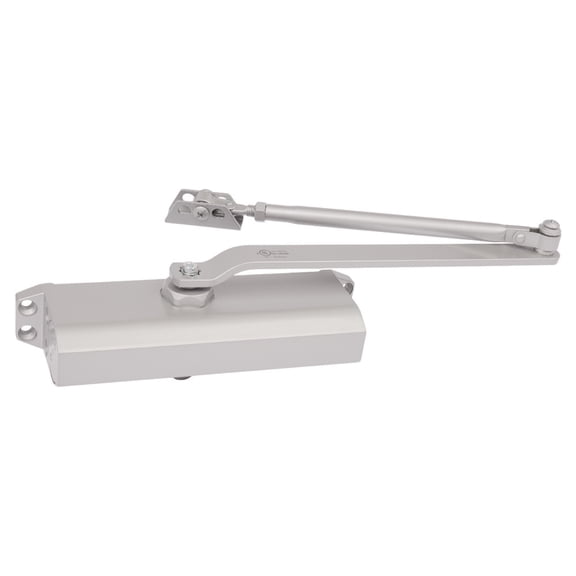 Brinks Commercial Grade 1 Heavy Duty Metal Hydraulic Door Closer - Model EJD5035124 - Silver - 1 Count