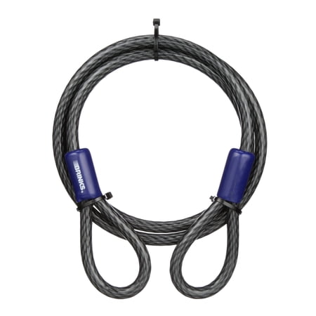 Brinks Commercial Braided Steel Open Looped End Cable, 5/8" x 7'