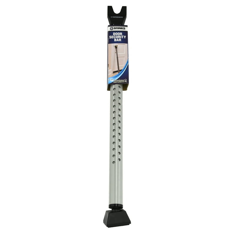 Brink's Commercial Adjustable Heavy-Duty Steel Door Security Bar Brink's Commercial Adjustable Heavy-Duty Steel Door Security Bar