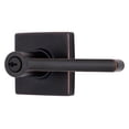 thumbnail image 1 of Brinks Contemporary Keyed Entry Lever Doorknob, Tuscan Bronze, 1 of 7