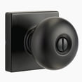 thumbnail image 1 of Brinks Contemporary Privacy Doorknob, Matte Black, 1 of 7