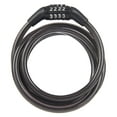 thumbnail image 1 of Brinks Covered 5/16 x 5 feet Flexible Steel Combination Cable Lock, 1 of 9