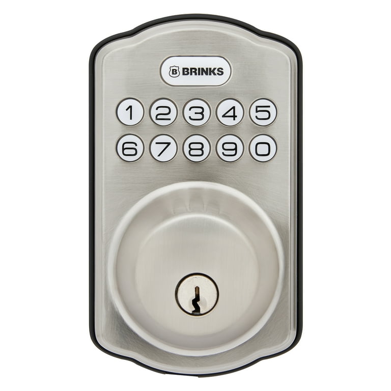 Brinks cheap digital deadbolt