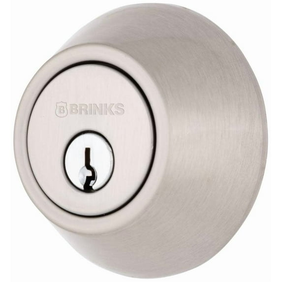 Brinks E2401119 Raleigh Single Cylinder Keyed Entry Deadbolt From The Transitional