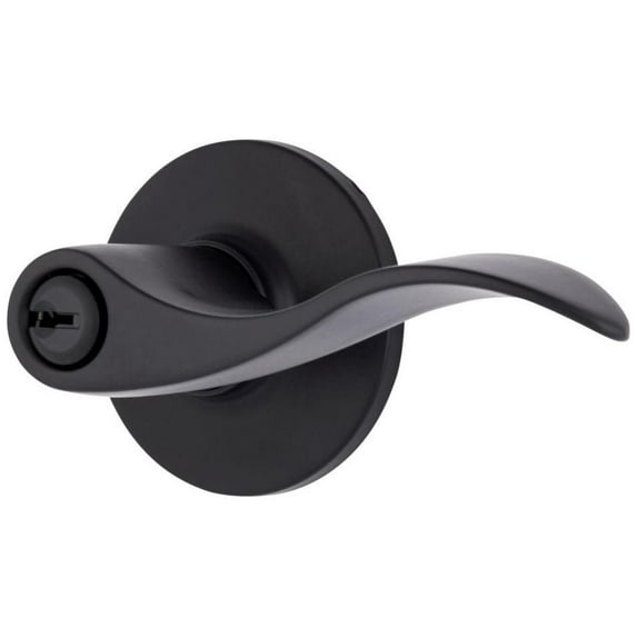 Brinks E2418 Raleigh Lever Set - Black