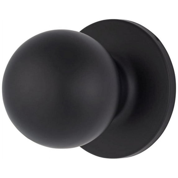 Brinks E2425122 Raleigh Passage Door Knob Set - Black