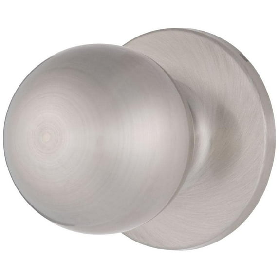 Brinks E2425119 Raleigh Passage Door Knob Set - Nickel