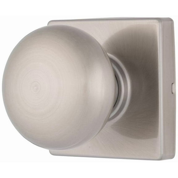 Brinks E2426 Mendocino Passage Door Knob Set - Nickel