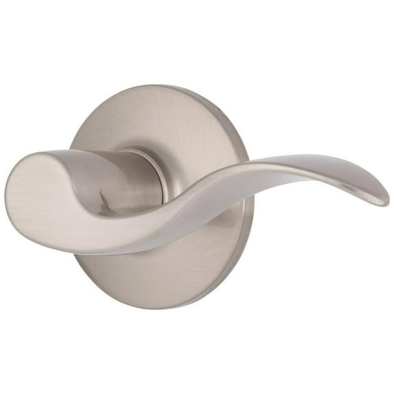 Brinks E2428 Raleigh Passage Door Lever Set - Nickel