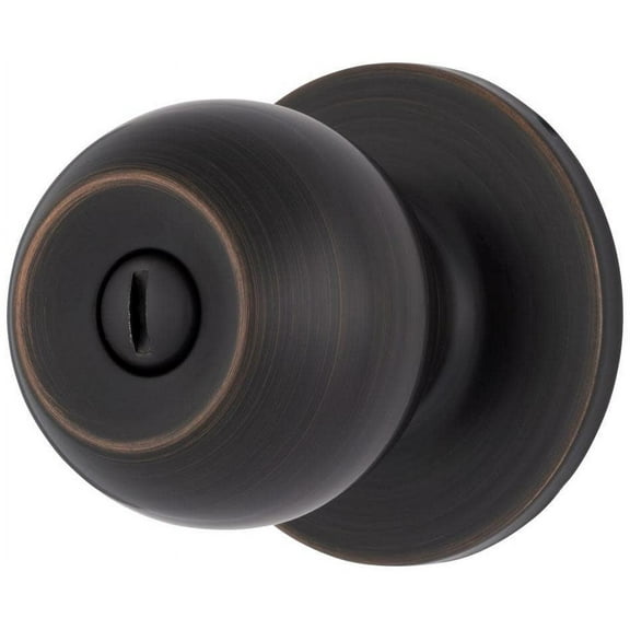 Brinks E2435 Raleigh Privacy Door Knob Set - Bronze