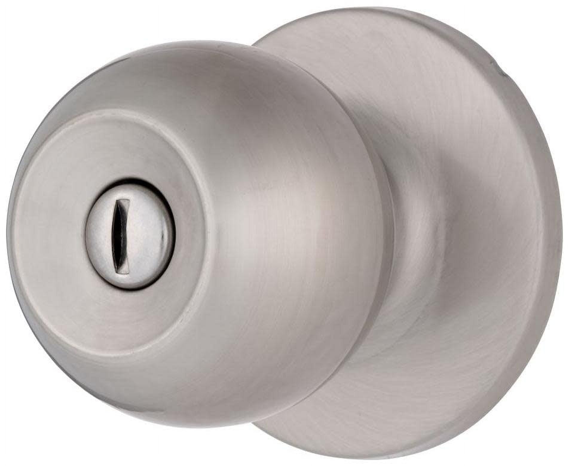 Brinks E2435119 Raleigh Privacy Door Knob Set - Nickel