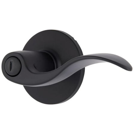 Brinks E2438 Raleigh Privacy Door Lever Set - Black