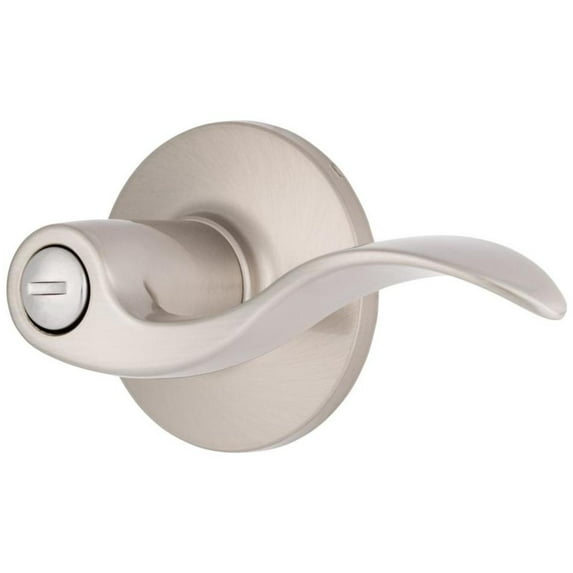 Brinks E2438 Raleigh Privacy Door Lever Set - Nickel