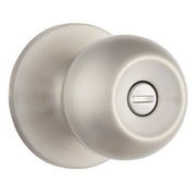 Brinks Interior Locking Privacy Classic Ball Style Doorknob, Satin Nickel Finish