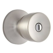 Brink's Privacy Bed/Bath Tulip Style Doorknob, Satin Nickel Finish