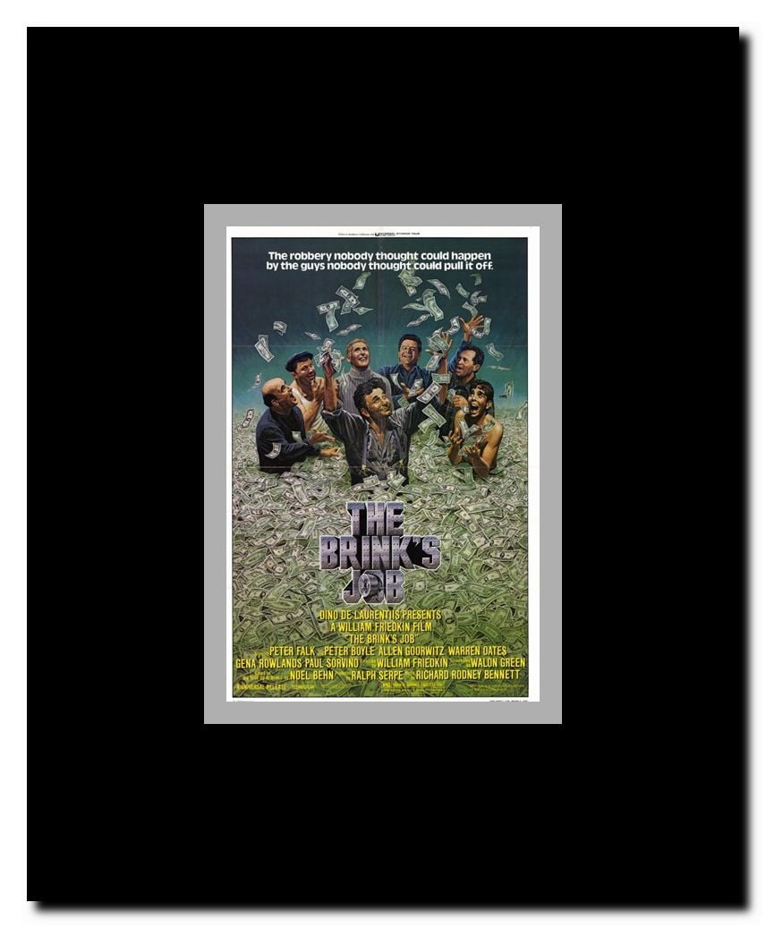 Brinks Job Framed Movie Poster