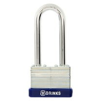 Brinks Laminated Steel 44mm Keyed Padlock with 2 1/2in Shackle
